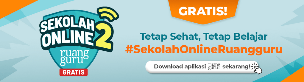 Tetap Belajar Bersama Sekolah Online Gratis | Ruangguru